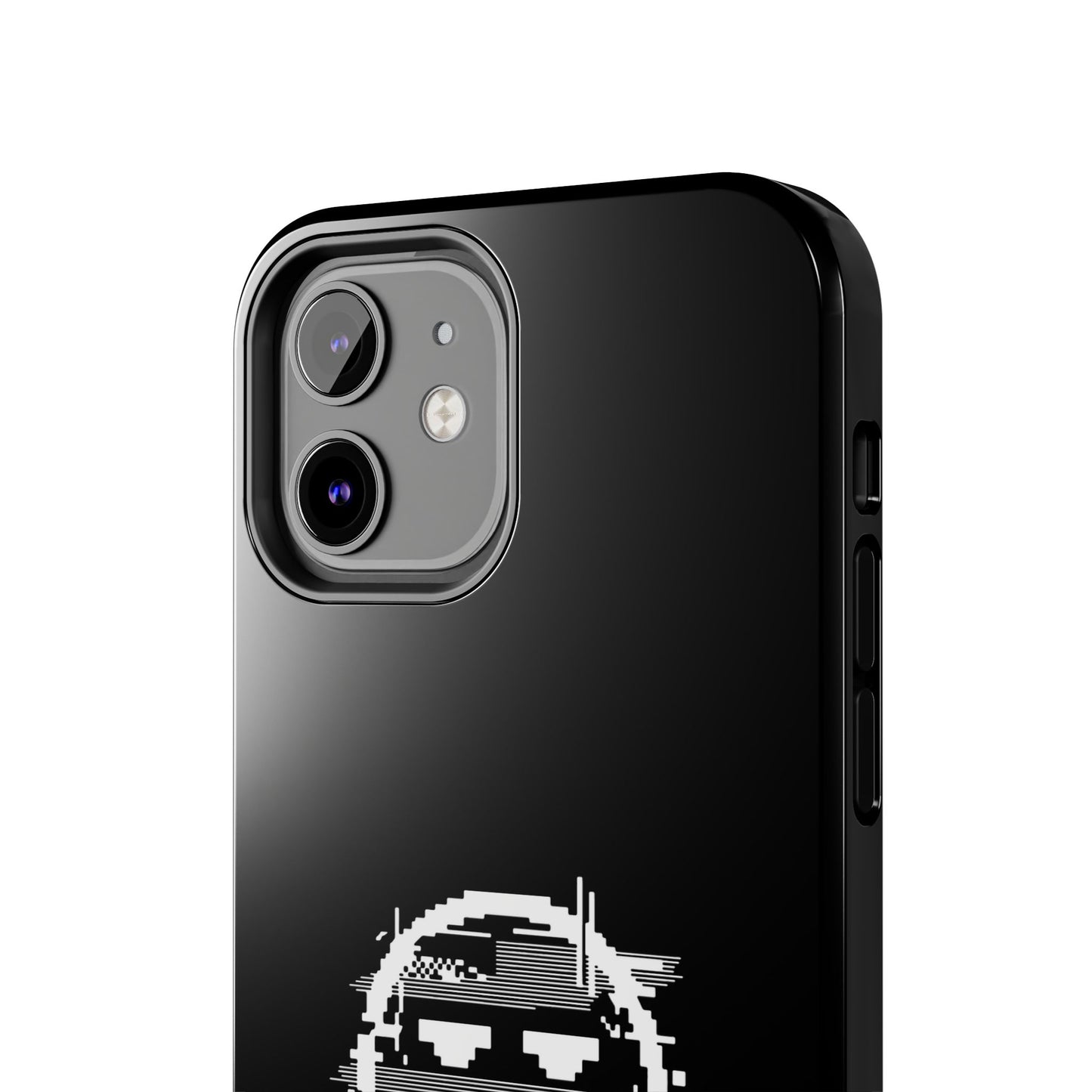 I’m Fine Glitched Smiley - Phone Case