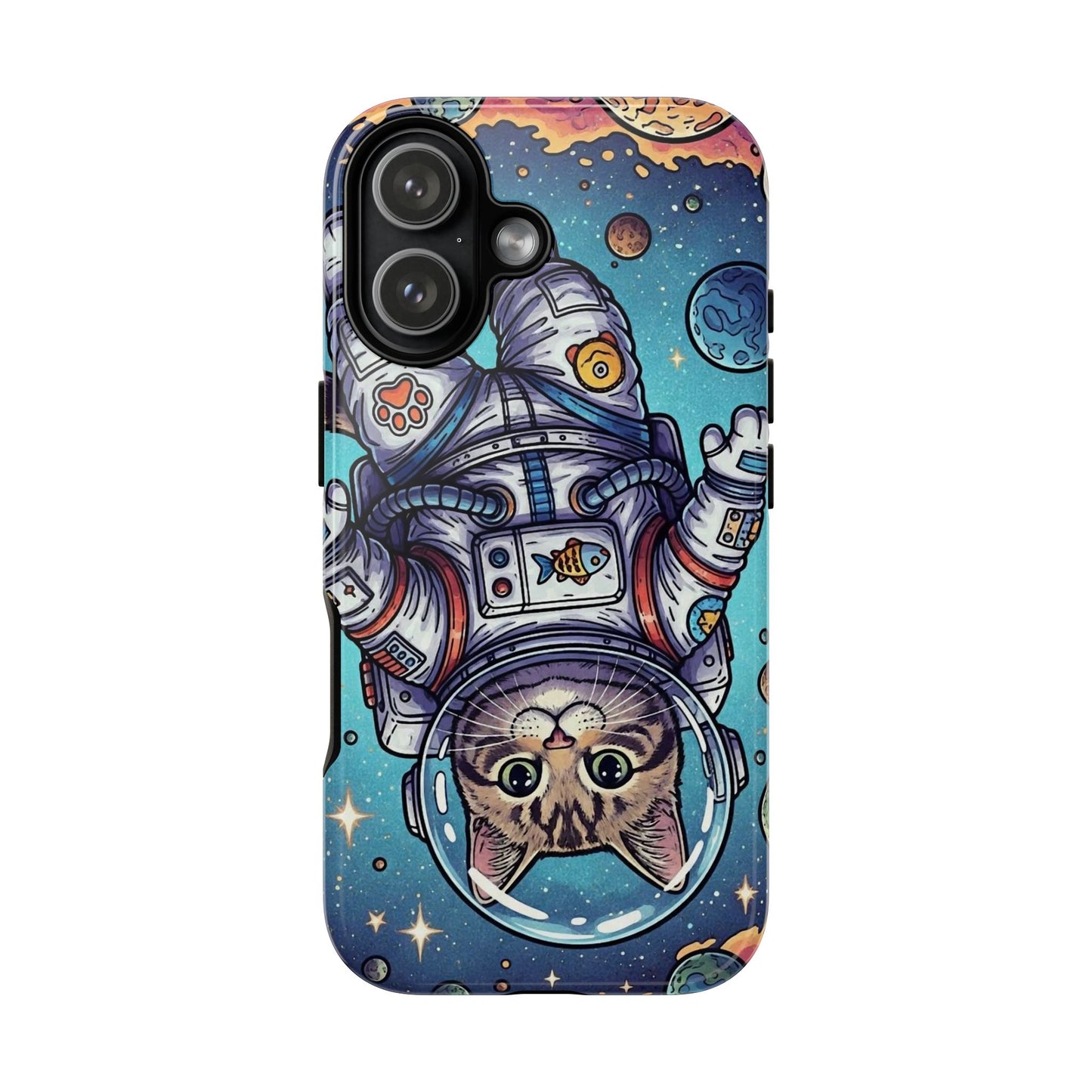 Astronaut Cat - Tough Phone Case
