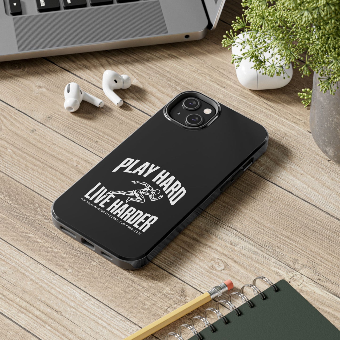 Play Hard / Live Harder - Phone Case