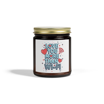 Love You More Than Wi‑Fi - Scented Candle