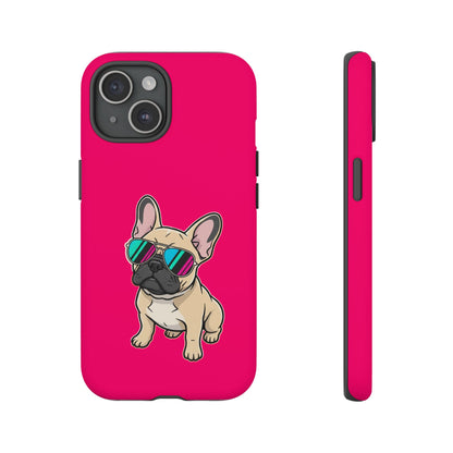 French Bulldog with Sunglasses - Phone Case