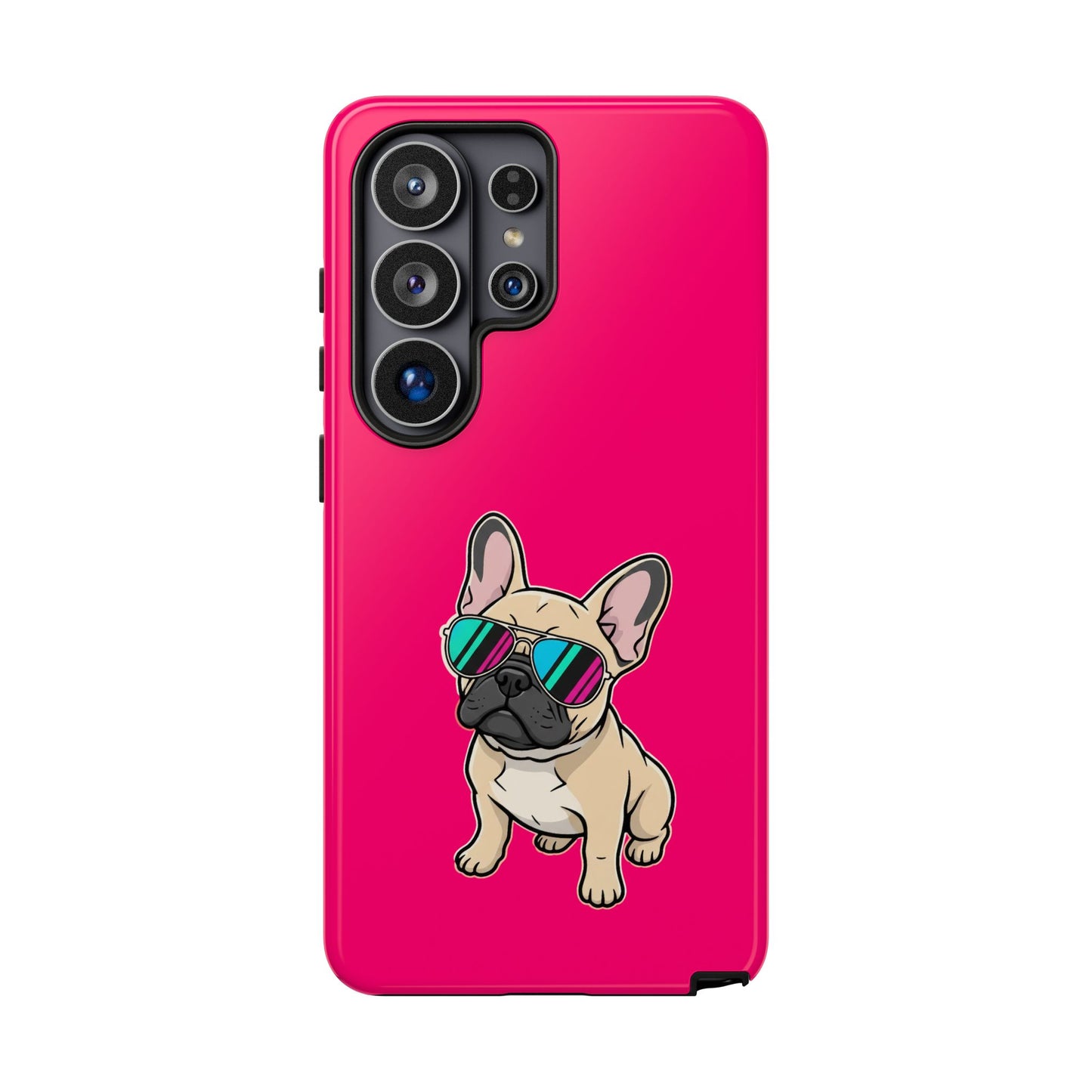 French Bulldog with Sunglasses - Phone Case