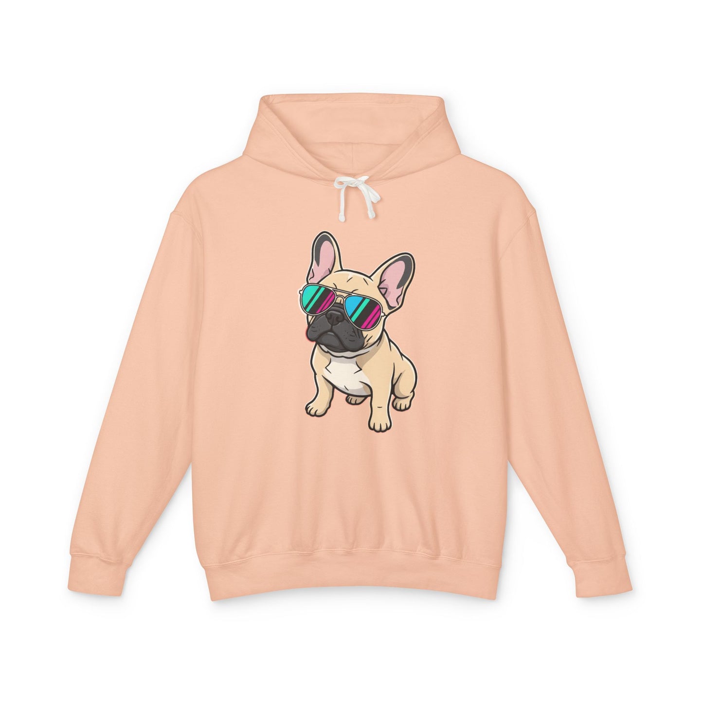 French Bulldog with Sunglasses - Hoodie