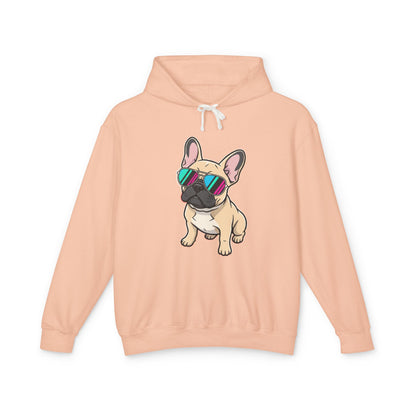 French Bulldog with Sunglasses - Hoodie