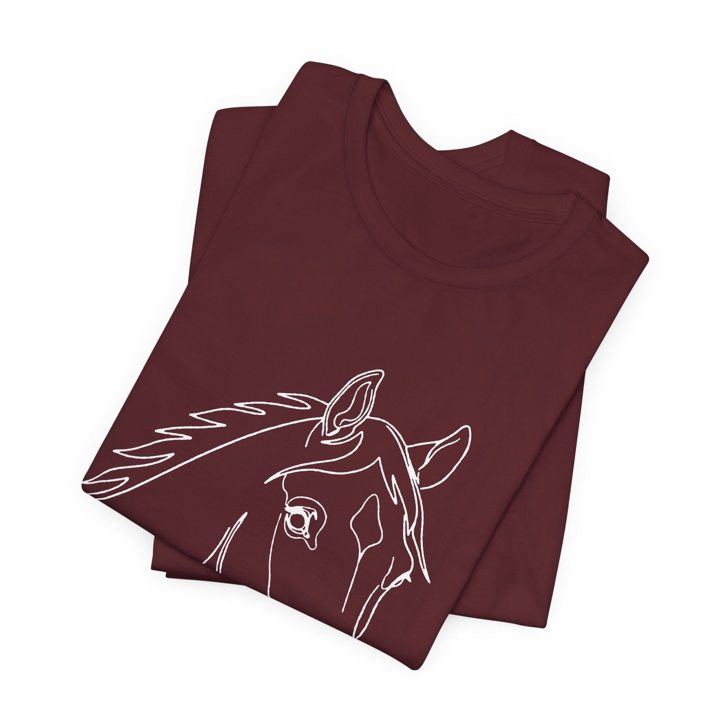 Horse Portrait Sketch - T-Shirt