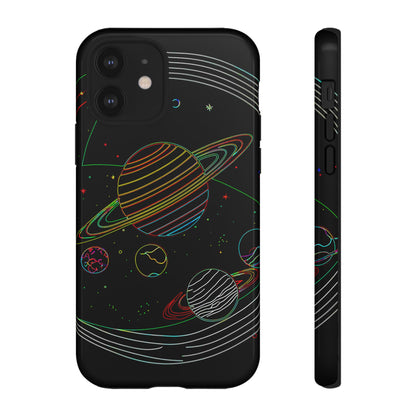 Galactic Tough Phone Case, Starry Space Protection, Unique Gift for Astronomers, Celestial Accessories, Trendy Space Lovers