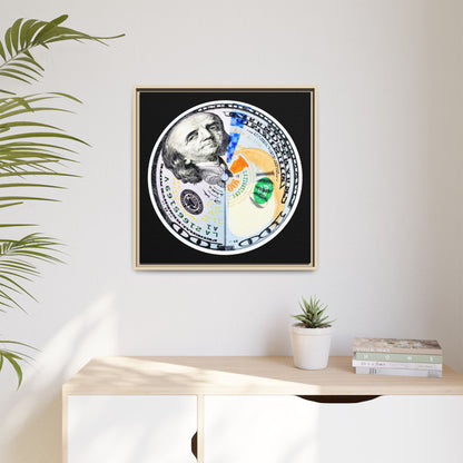 THE MOONEY - Framed Canvas