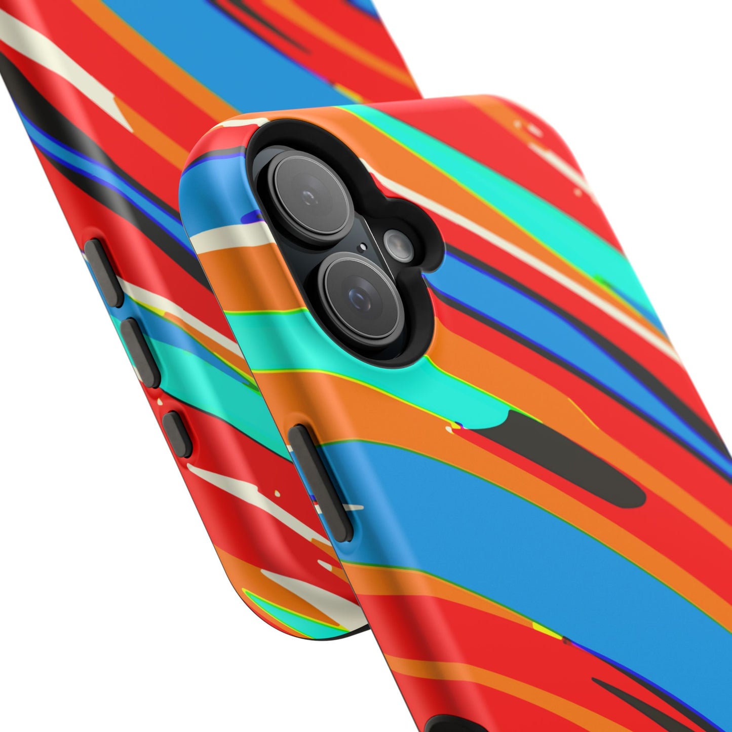 Abstract Rainbow Swirl Arc - Magnetic Phone Case