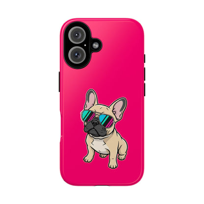 French Bulldog with Sunglasses - Phone Case