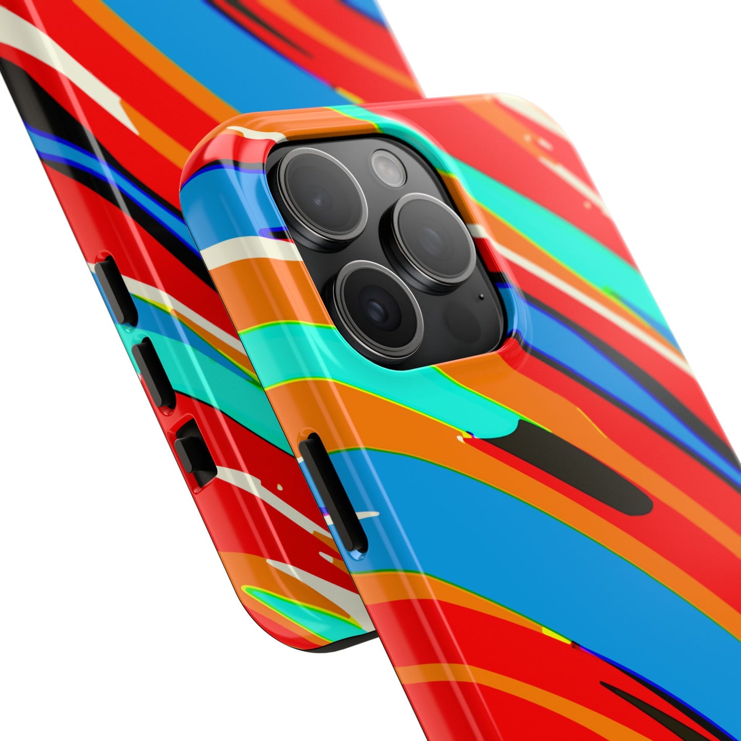 Abstract Rainbow Swirl Arc - Phone Case