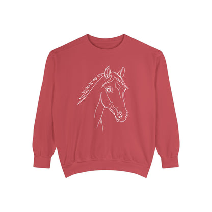 Horse Portrait Sketch - Sweatshirt