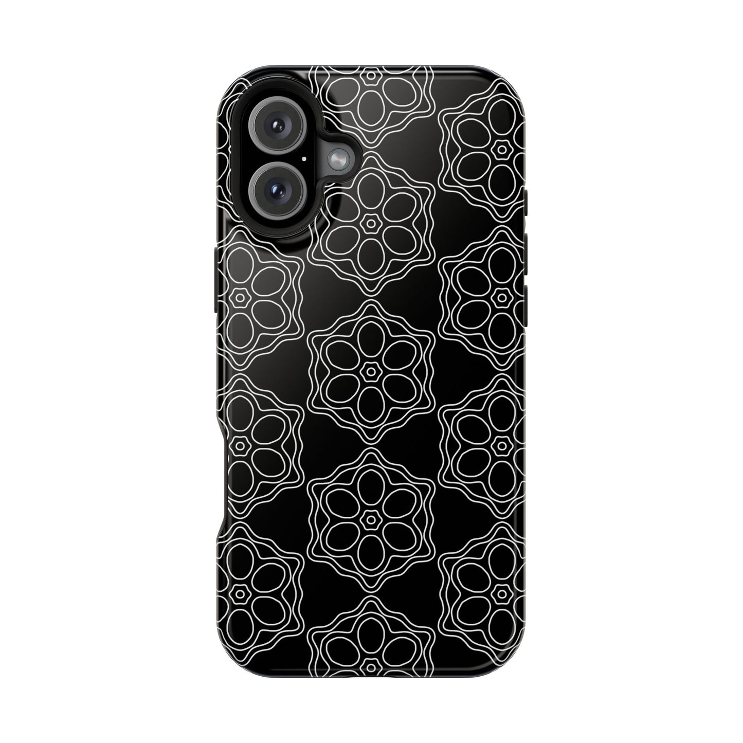 Geometric Sacred Flower - Magnetic Phone Case