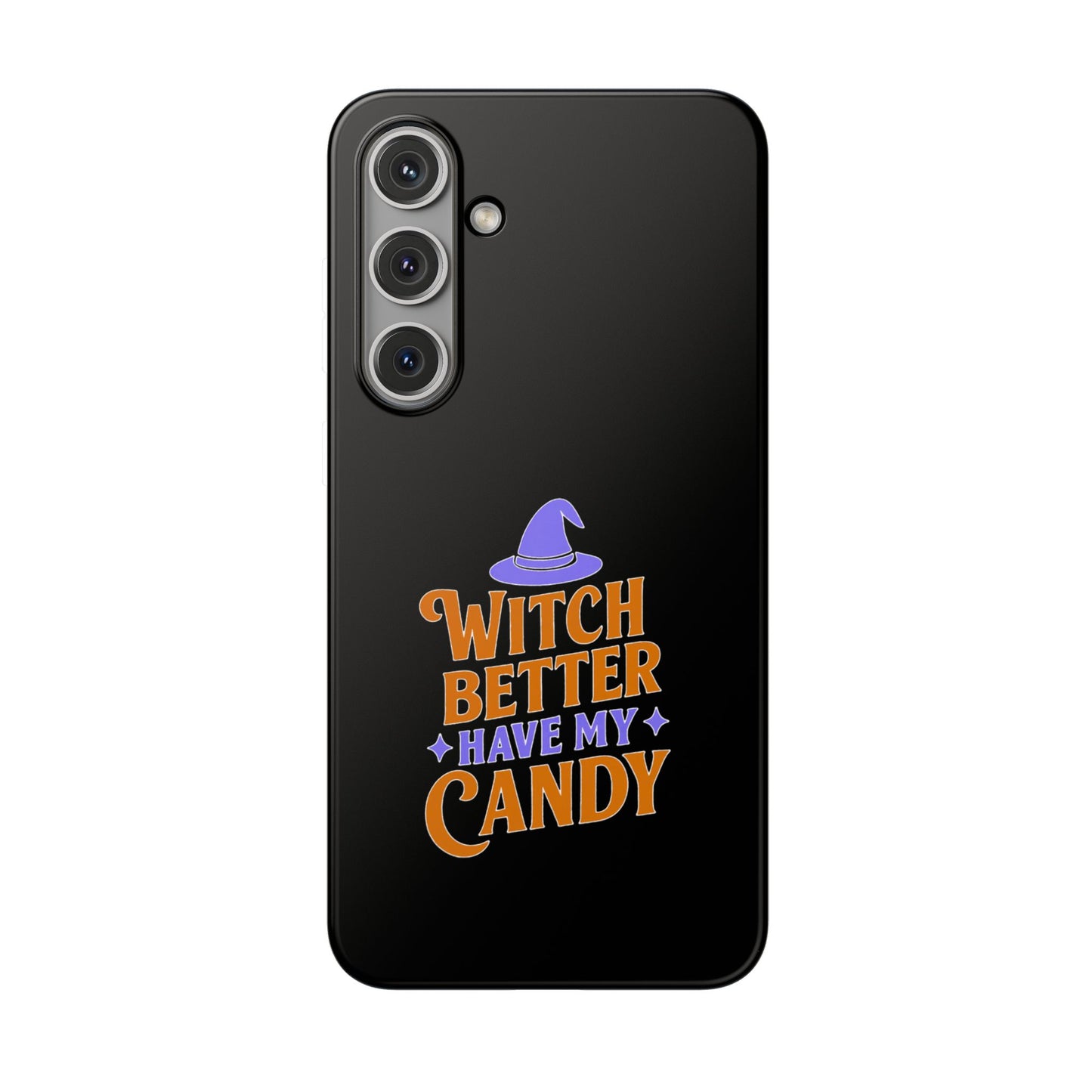 Spooky Witch Flexi Case, Halloween Phone Cover, Witch Themed Phone Case, Cute Candy Case, Trick or Treat Gift, Holiday Accessory