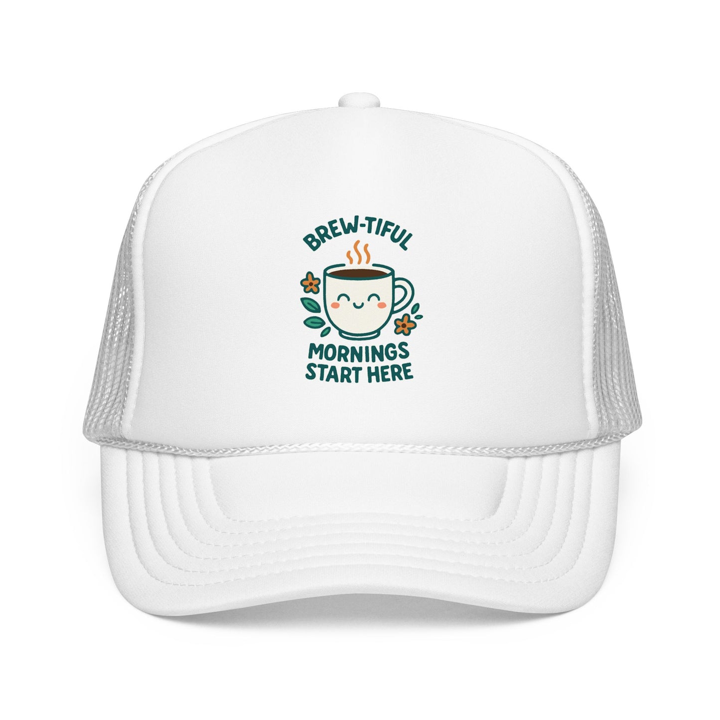 Brew-tiful Mornings Start Here - Cap