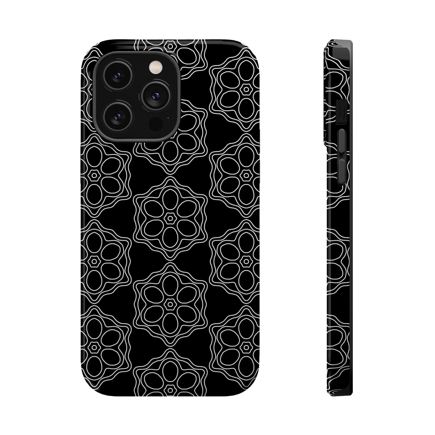 Geometric Sacred Flower - Magnetic Phone Case