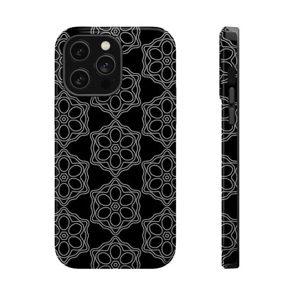 Geometric Sacred Flower - Magnetic Phone Case
