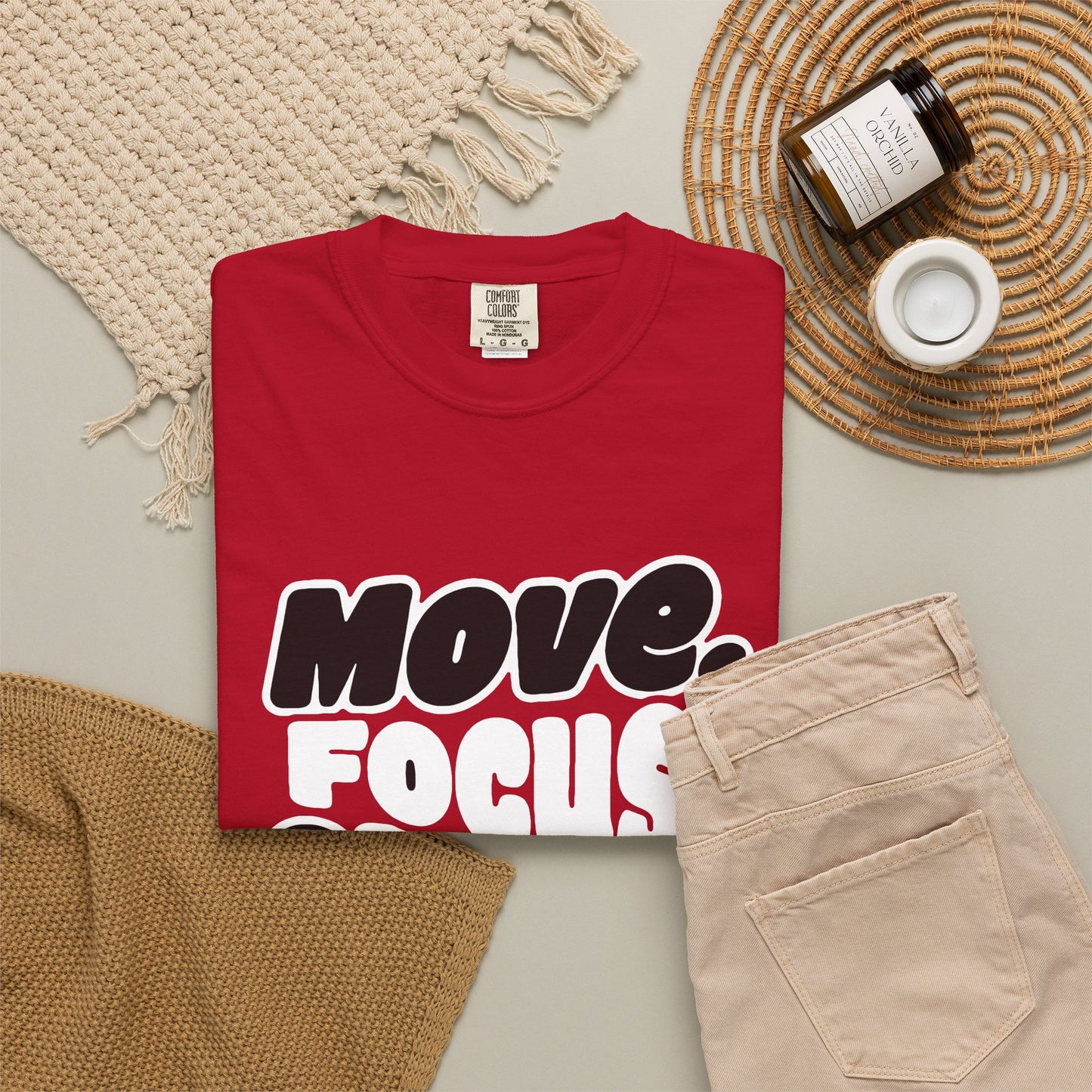 Move. Focus. Grow. Repeat. - T-Shirt