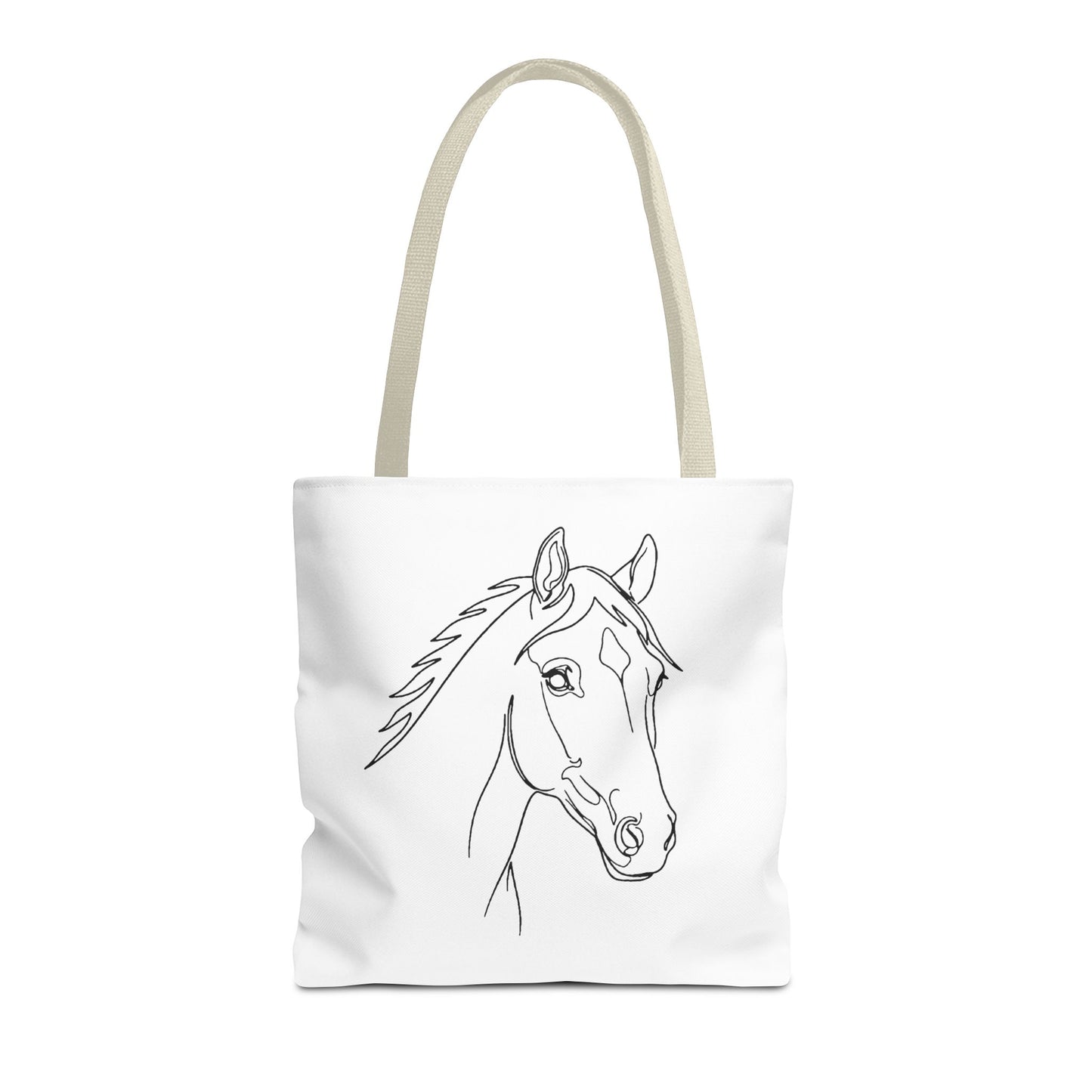 Horse Portrait Sketch - Tote Bag