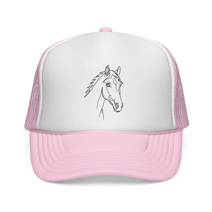 Horse Portrait Sketch - Cap