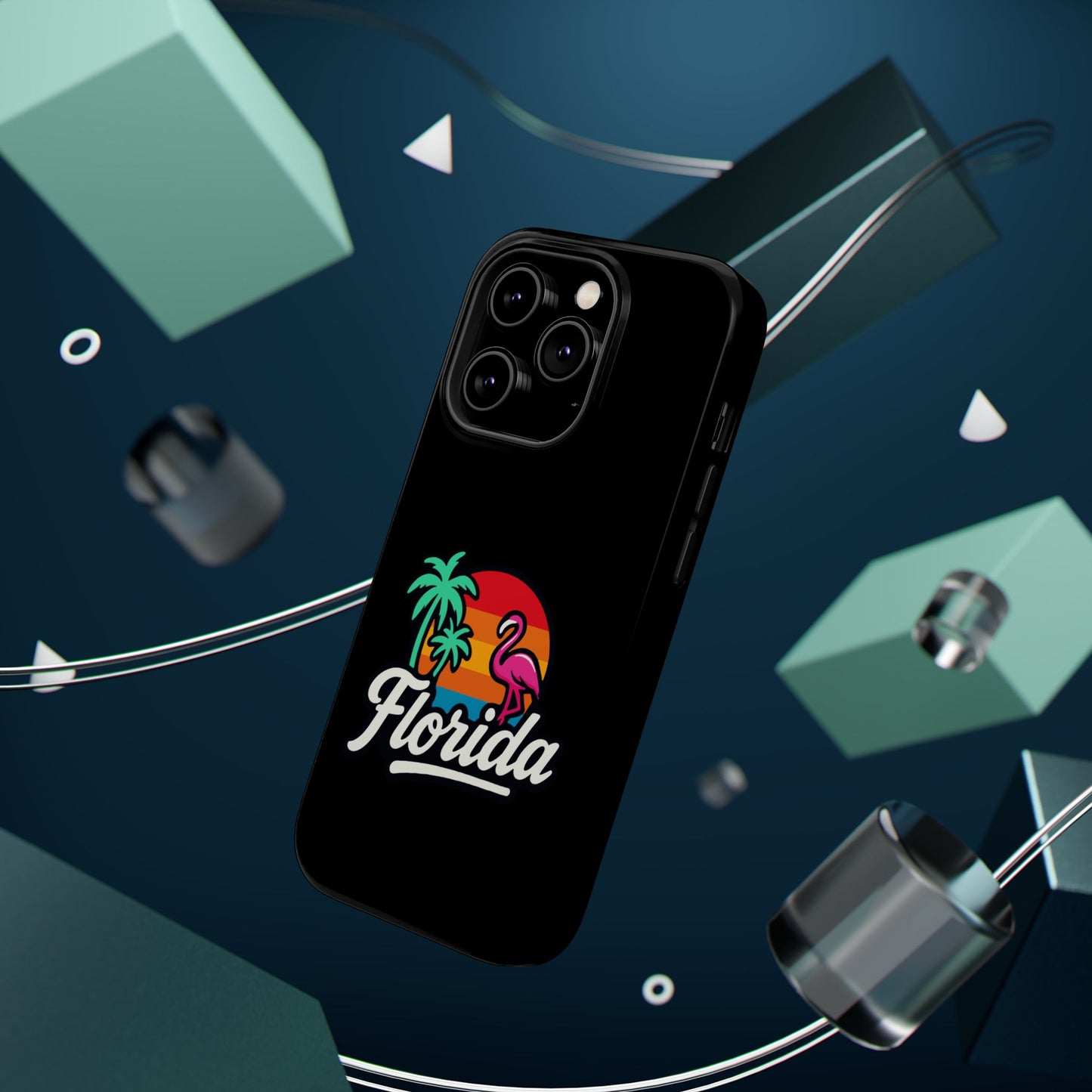 Florida Sunset Palm - Magnetic Phone Case