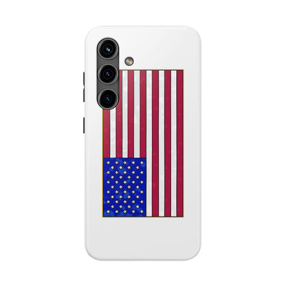New Glory American Flag (Gold Edge Edition) - Phone Case