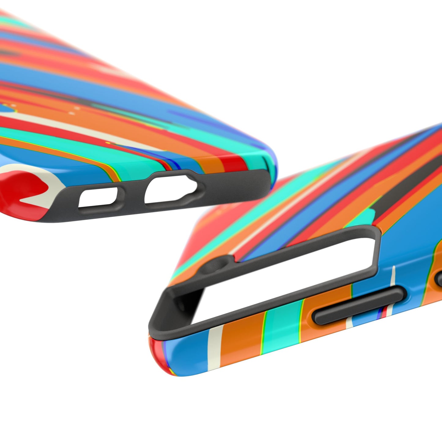 Abstract Rainbow Swirl Arc - Phone Case