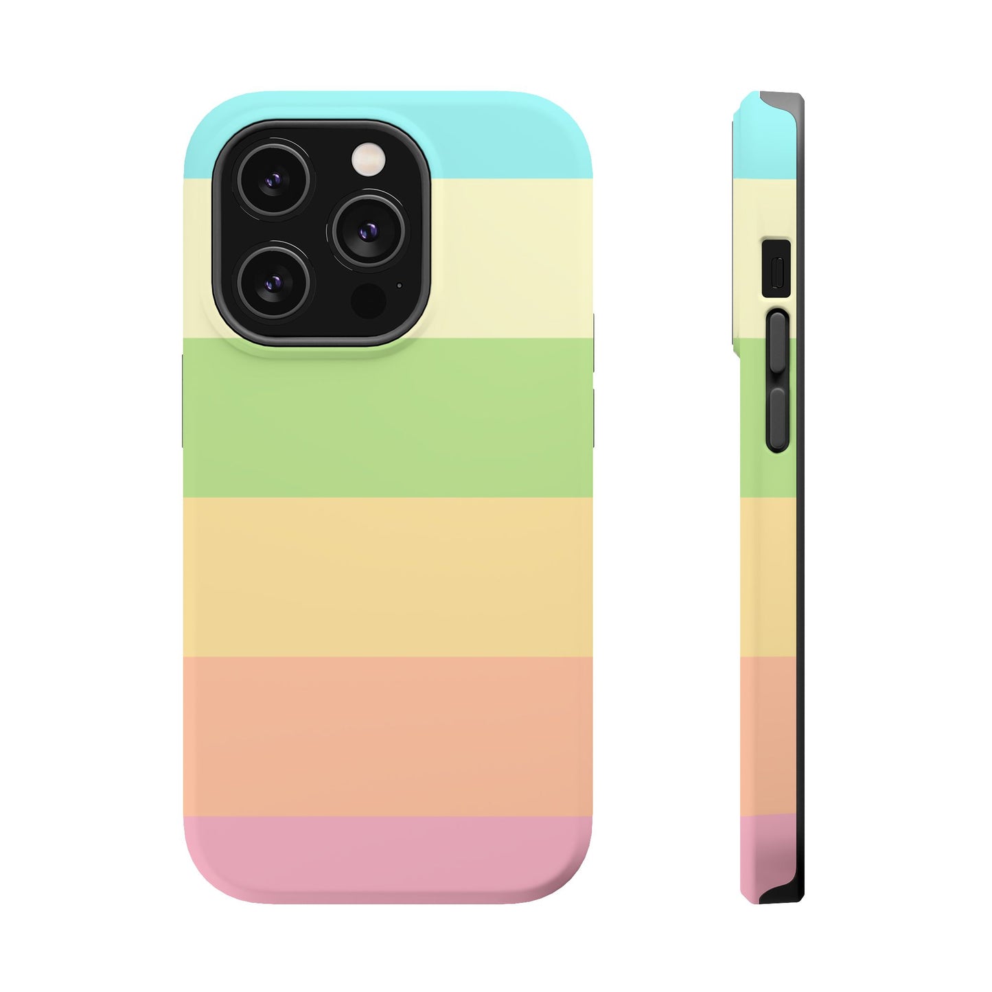 Pastel Stripes - Magnetic Phone Cover