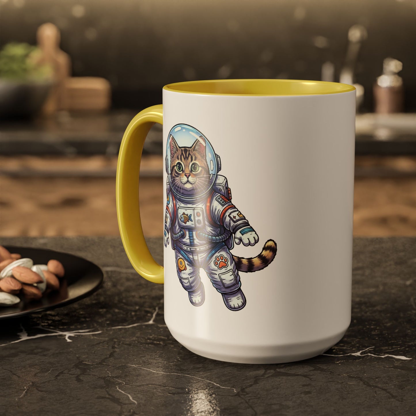 Astronaut Cat - Colorful Mug