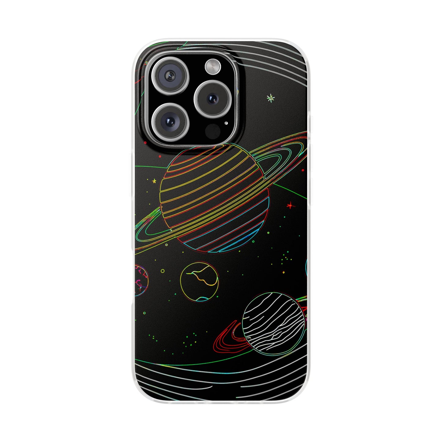 Galaxy-Inspired Flexi Cases, Vibrant Phone Covers, Space-Themed Accessories, Cosmic Gifts for Astronomers, Unique Phone Protectors