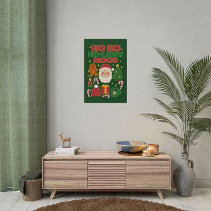 Festive Rolled Posters, Cheerful Holiday Decor, Christmas Wall Art, Seasonal Decorations, Gift Ideas, Cozy Home Vibe, Fun Party Decor