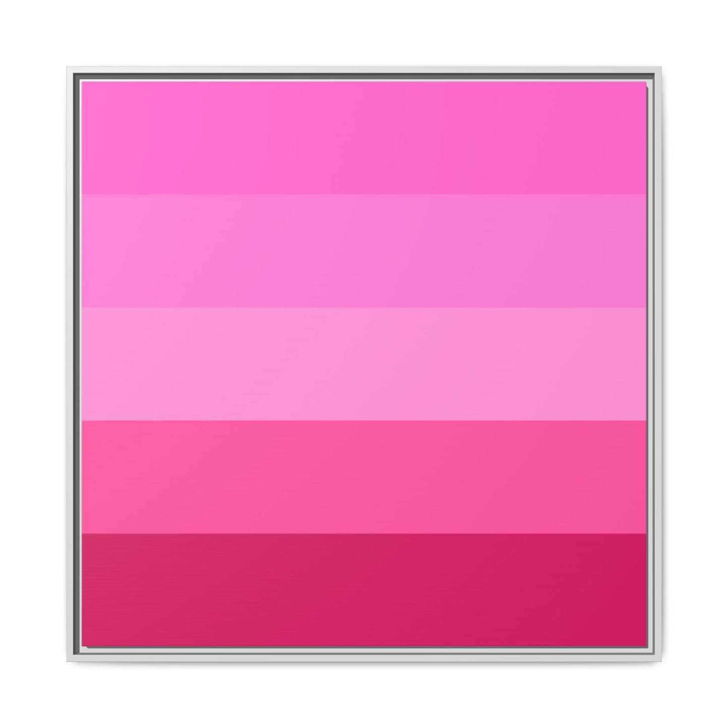 Valentine Rose Colors - Framed Canvas