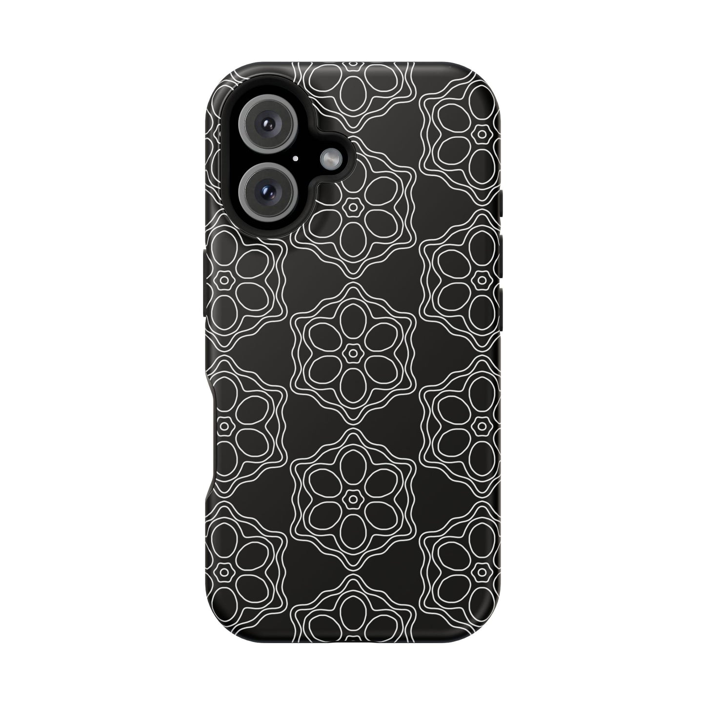 Geometric Sacred Flower - Magnetic Phone Case