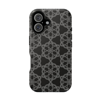 Geometric Sacred Flower - Magnetic Phone Case
