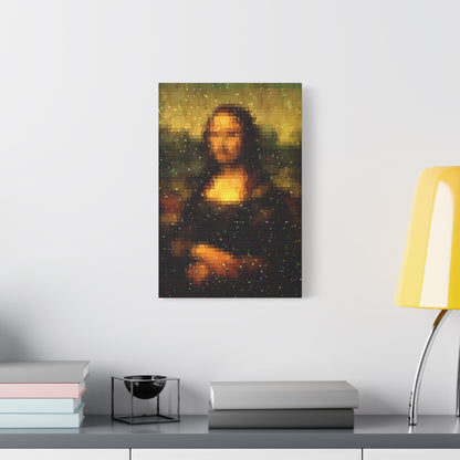Pixel Muse — Silent Smile - Canvas