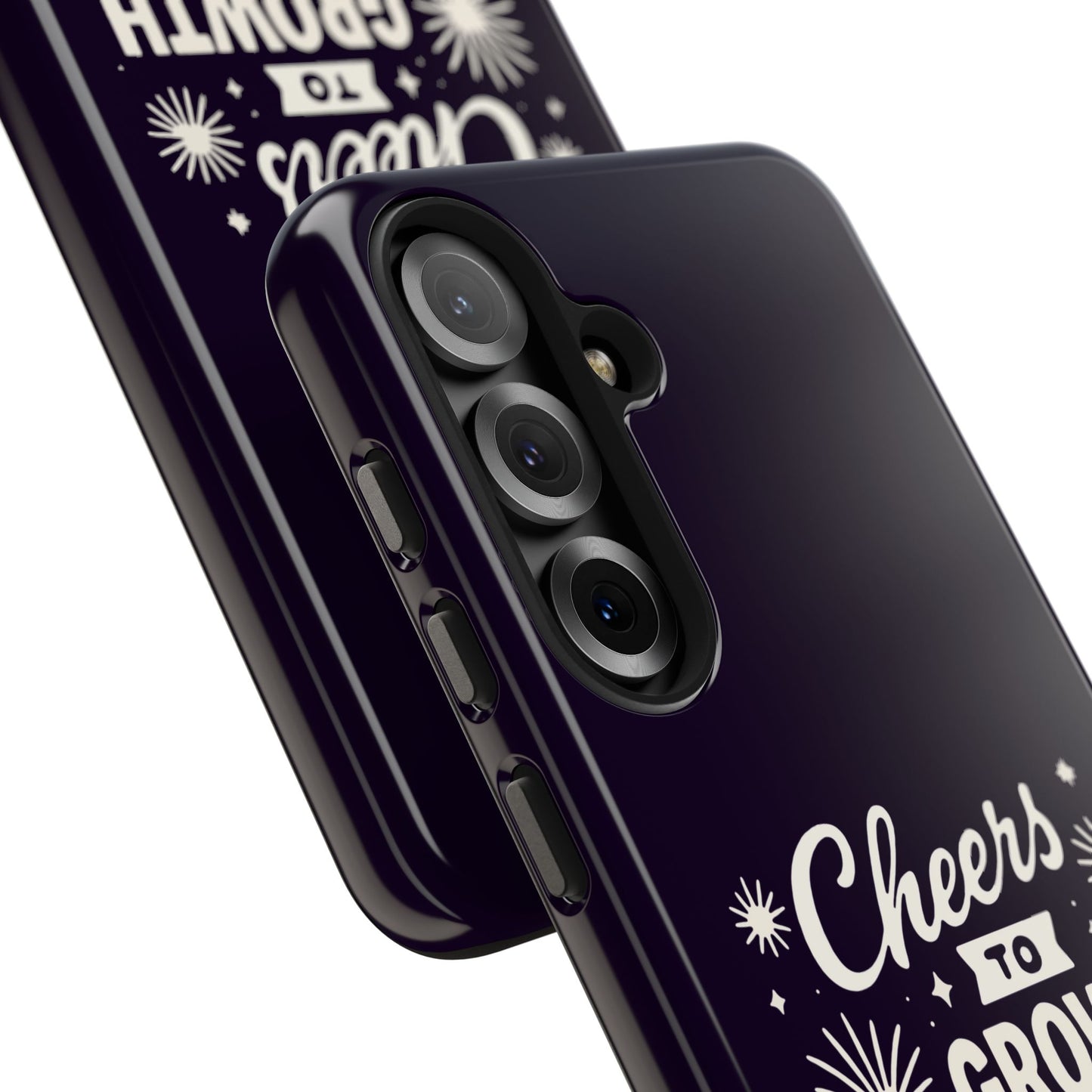 Cheers to Growth, Glow & Goals - Phone Case