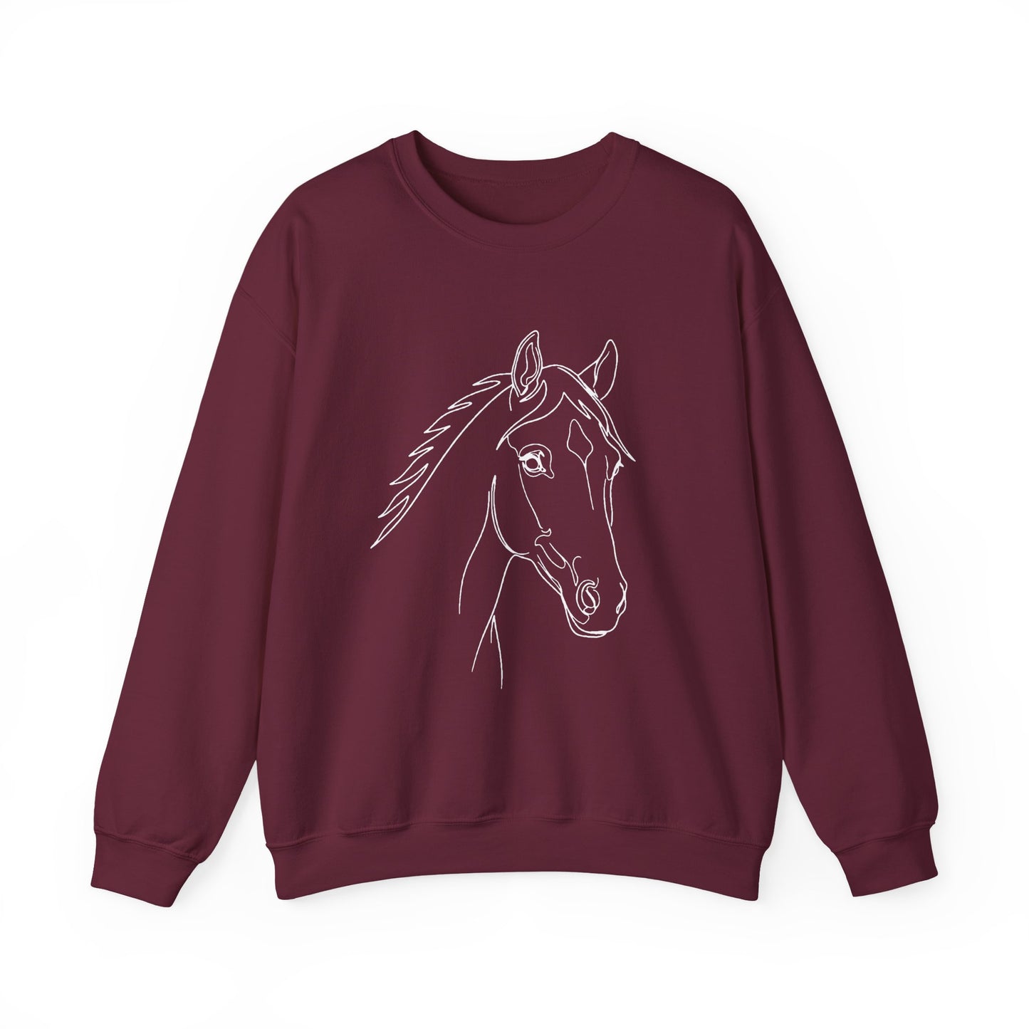Horse Portrait Sketch - Sweatshirt