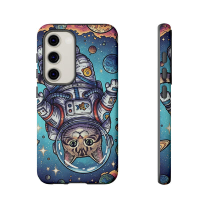 Astronaut Cat - Tough Phone Case