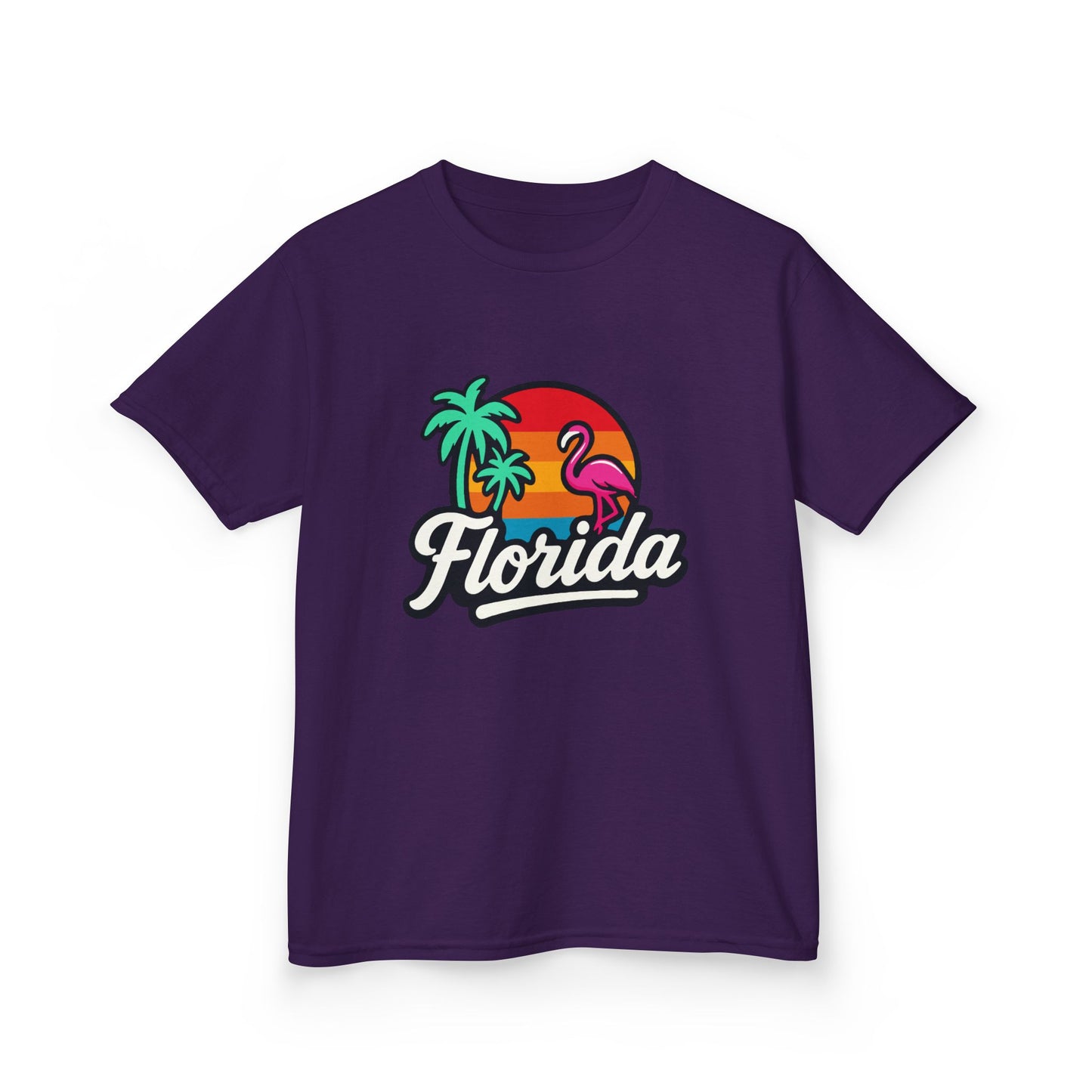 Florida Sunset Palm - Kids Tee