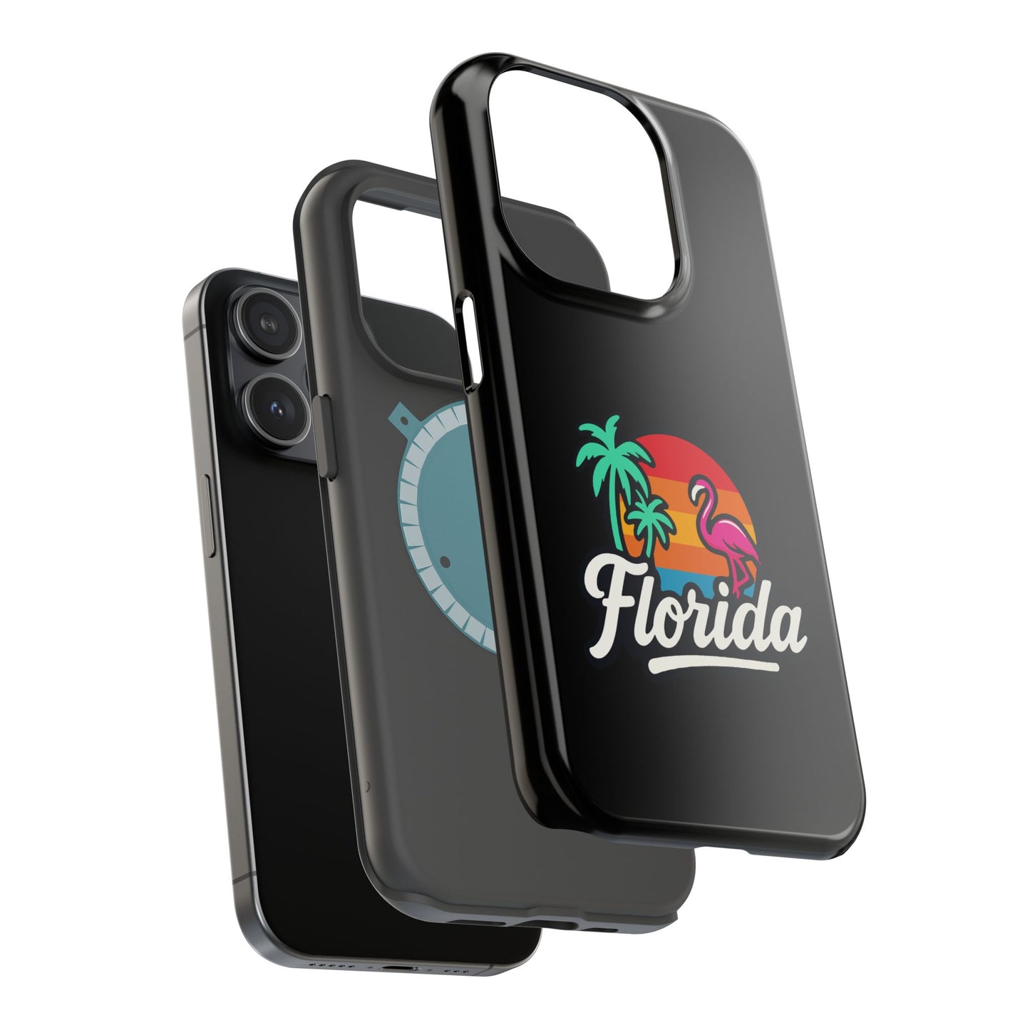 Florida Sunset Palm - Magnetic Phone Case