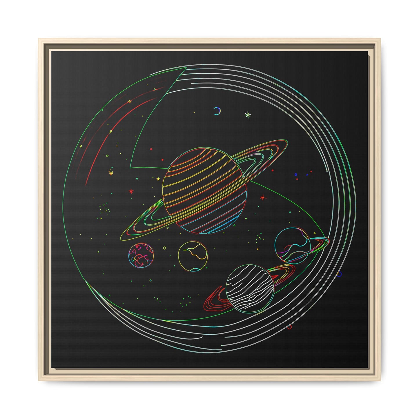 COSMOFX - Framed Canvas