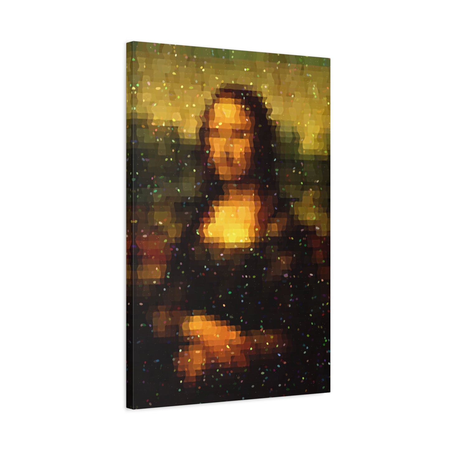 Pixel Muse — Silent Smile - Canvas