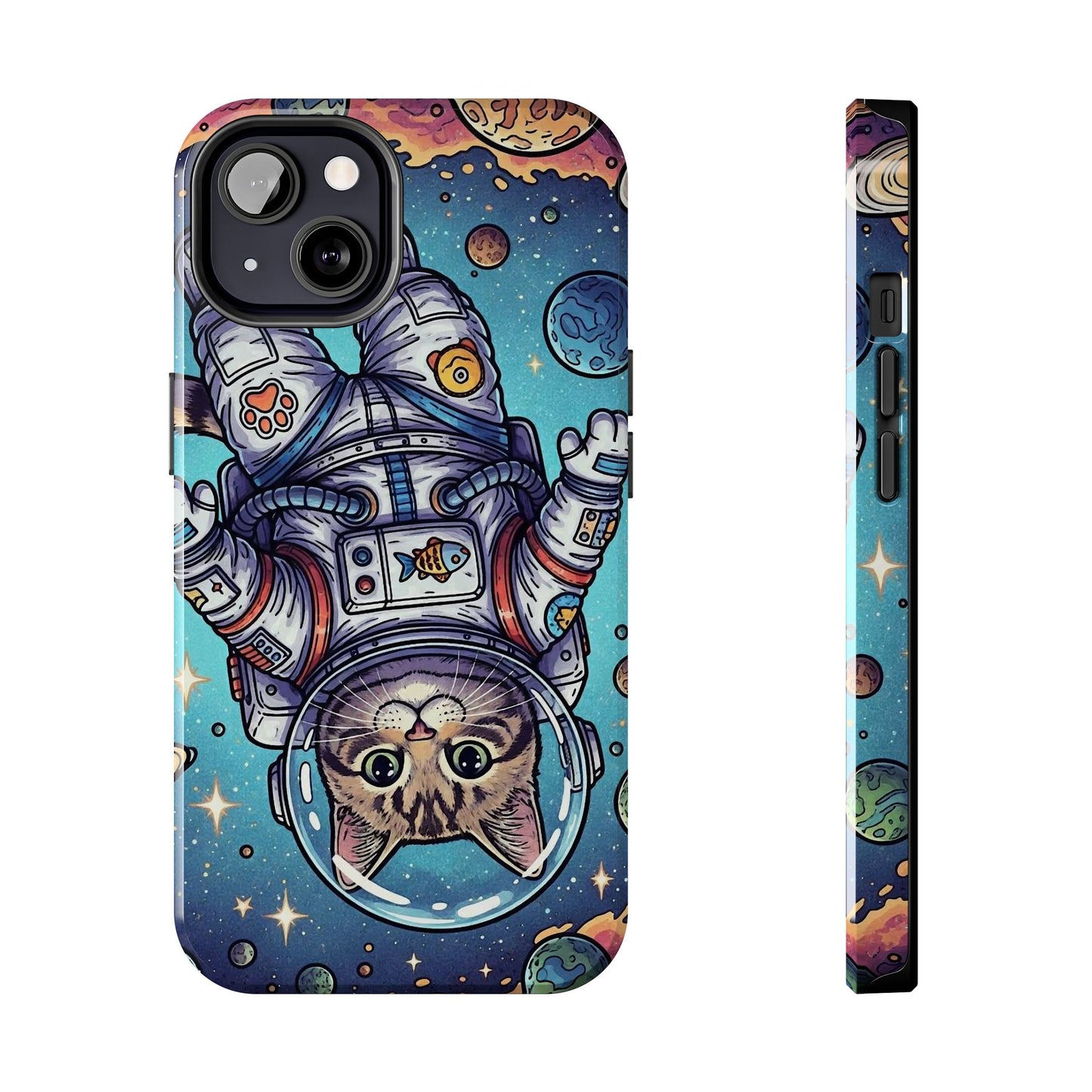 Astronaut Cat - Phone Case