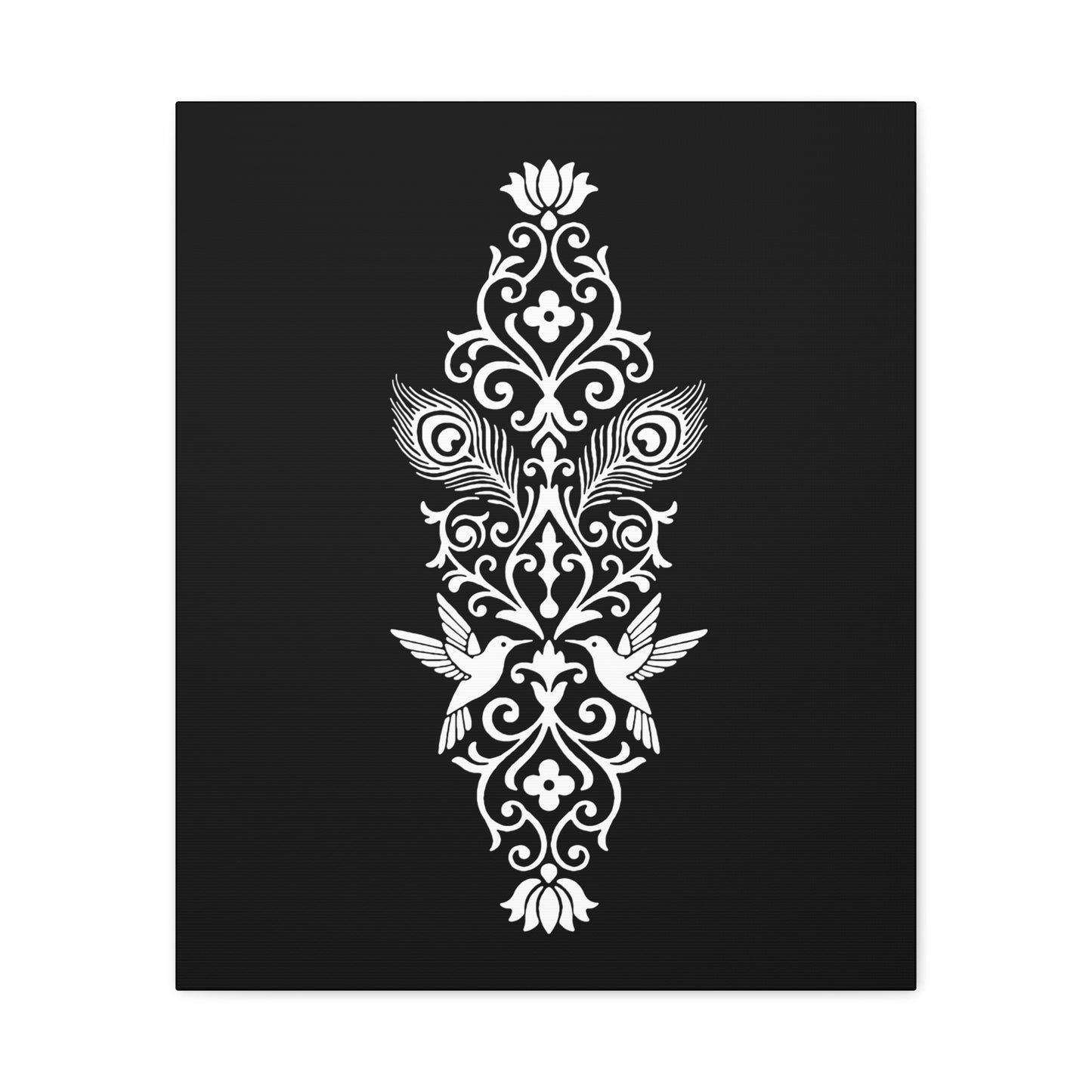 Hummingbird Soulmates - Stretched Canvas