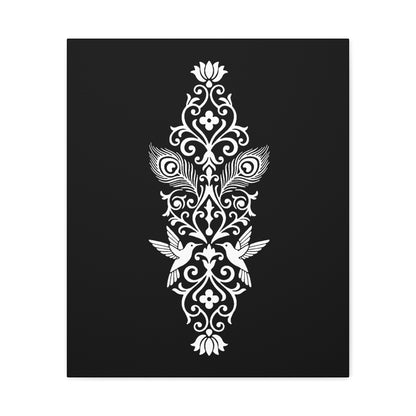 Hummingbird Soulmates - Stretched Canvas