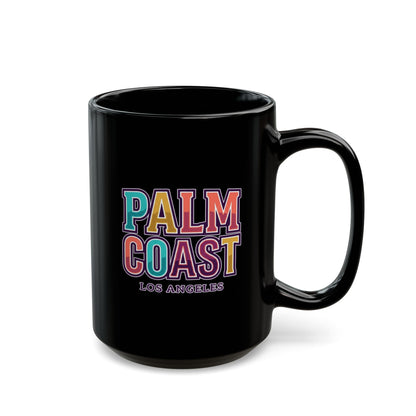 Palm Coast - Los Angeles - Black Mug