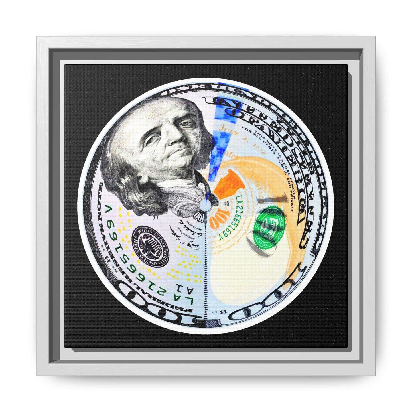 THE MOONEY - Framed Canvas