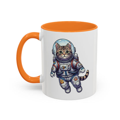 Astronaut Cat - Colorful Mug