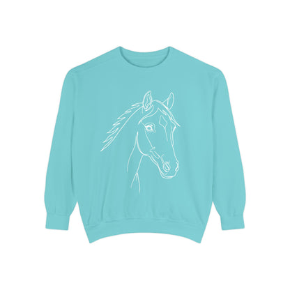 Horse Portrait Sketch - Sweatshirt