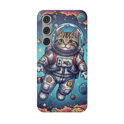 Astronaut Cat - Flexi Phone Case