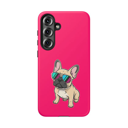 French Bulldog with Sunglasses - Phone Case